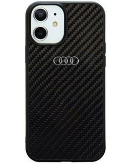Audi Carbon Fiber Case Phone 11/XR Black