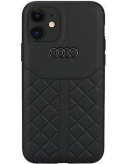 Audi Genuine Leather Case for iPhone 12/12 Pro Black